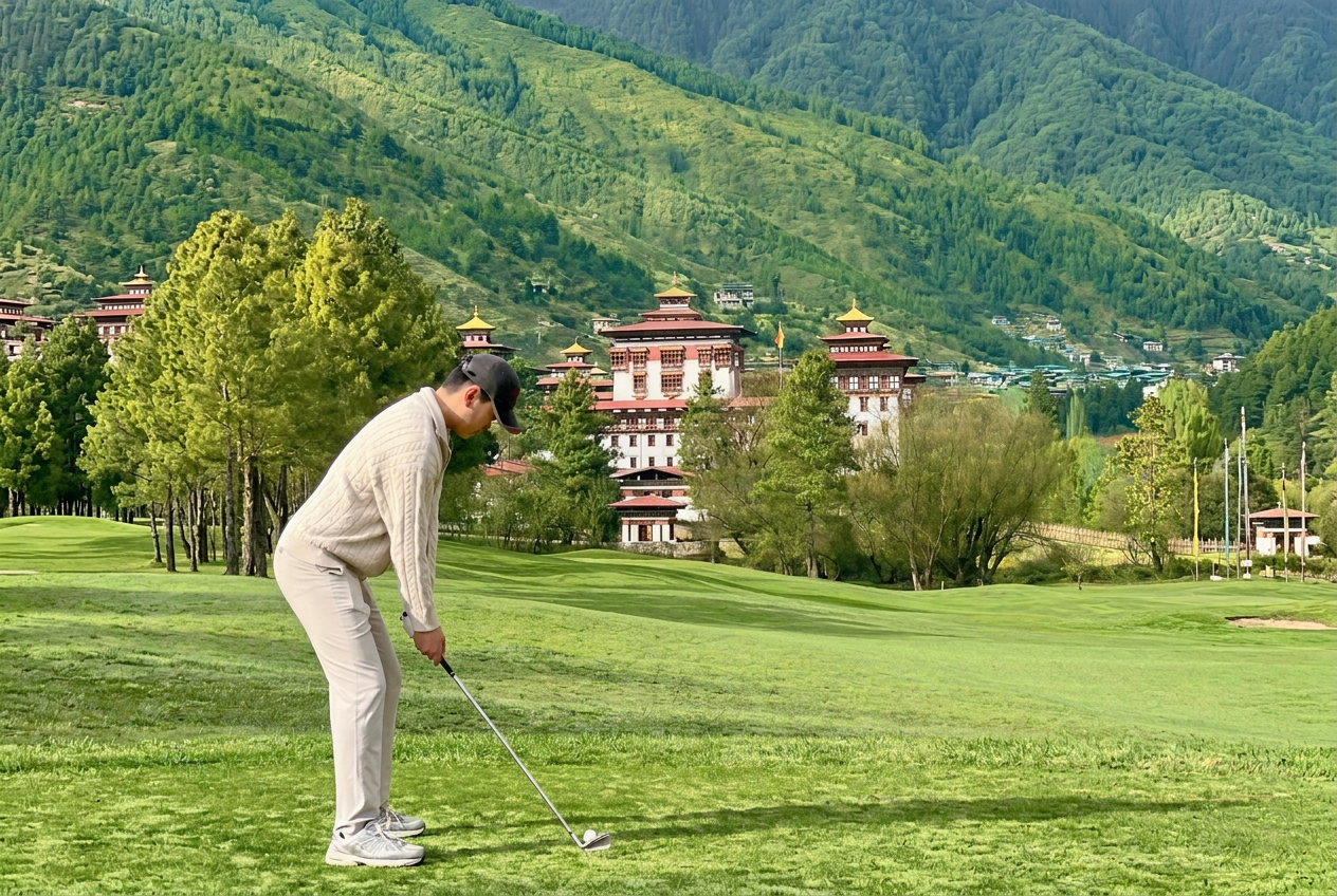 Golf at the Roof
of the World